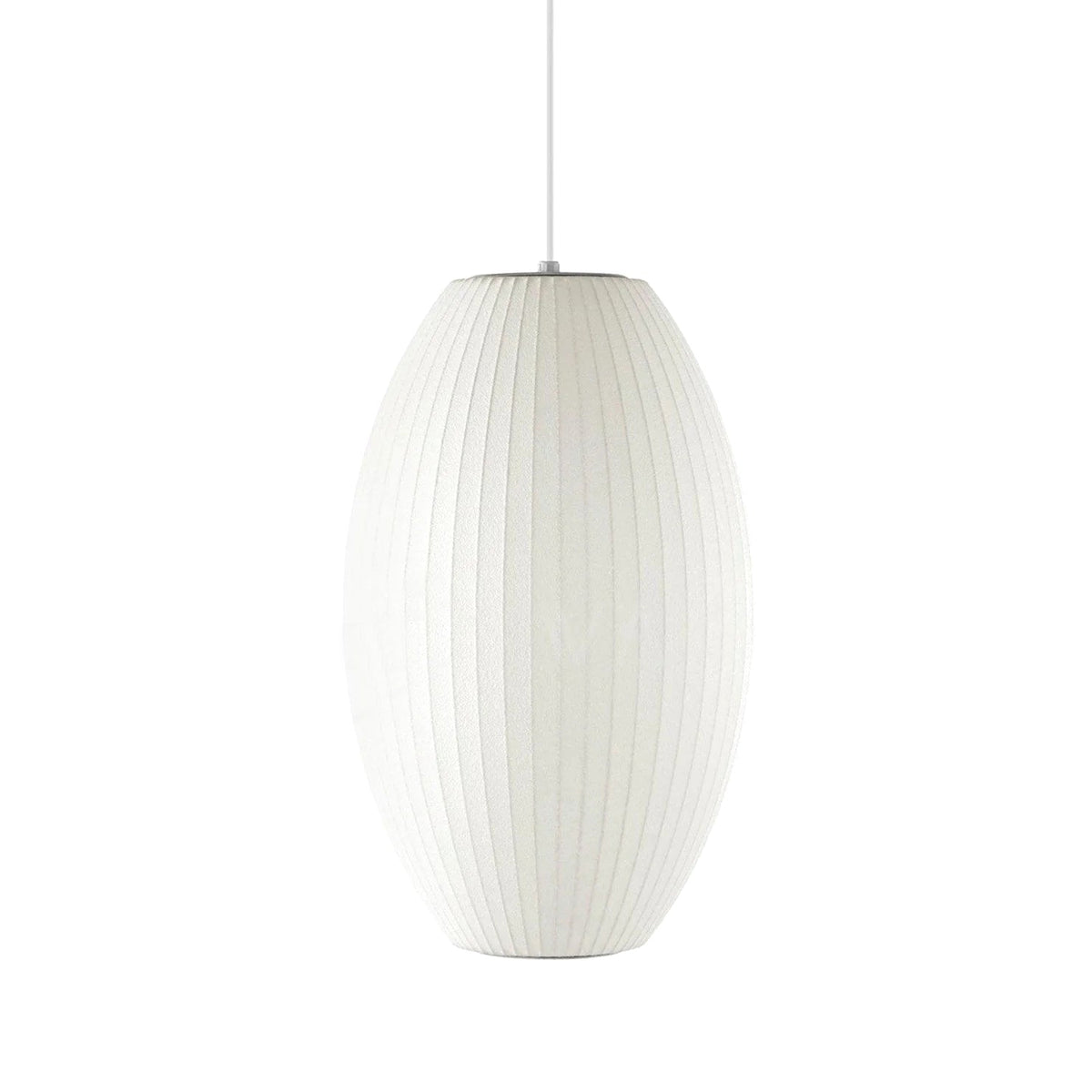 Mid-Century Fabric Cocoon Pendant Light Modern Cloud Bubble Chandelier