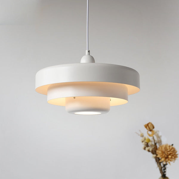 Single Head Medieval Iron Pendant Light Retro Chandelier