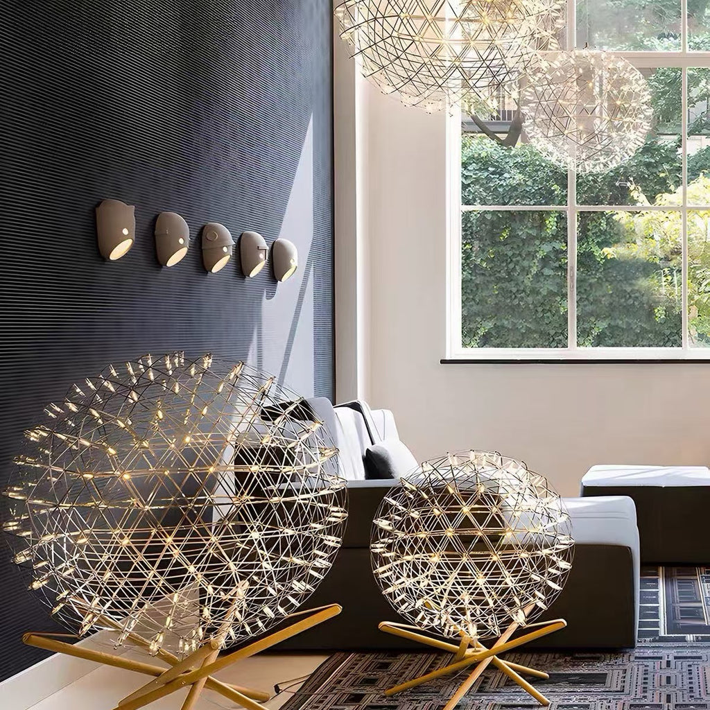 Stainless Steel LED Firework Pendant Light Raimond-Style Chandelier