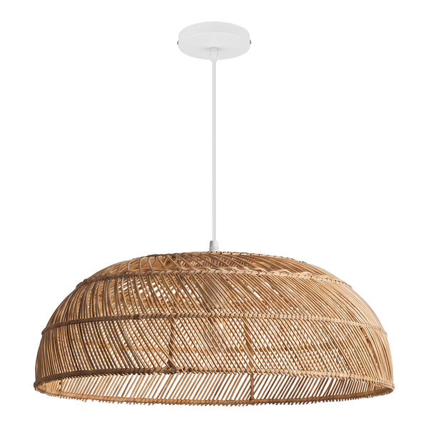 Modern Boho Rattan Pendant Light Woven Hanging Ceiling Lamp