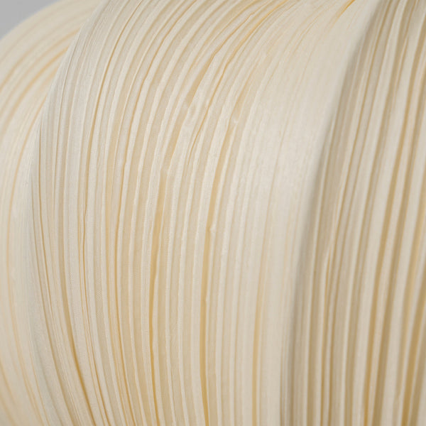 Pleated Fabric Pendant Lamp Minimalist Rounded Hanging Light