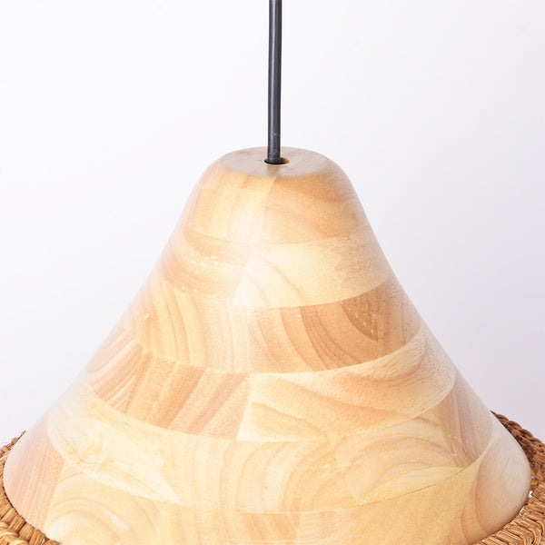 Southeast Asian Rattan Pendant Light Wabi-Sabi Retro Chandelier