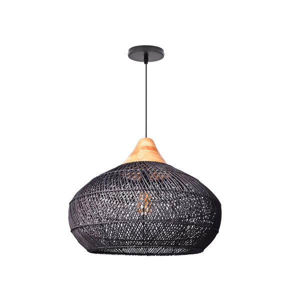 Southeast Asian Rattan Pendant Light Wabi-Sabi Retro Chandelier