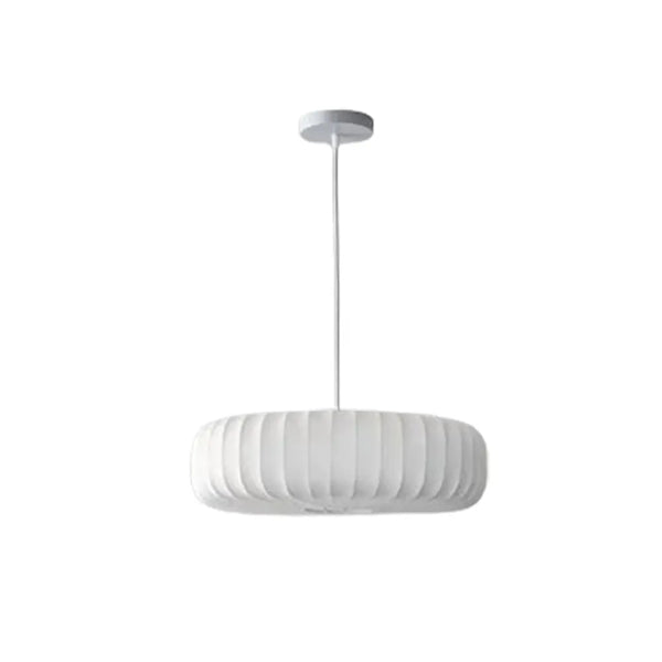 Wabi-Sabi Imitation Silk Pendant Light Japanese Minimalist Chandelier