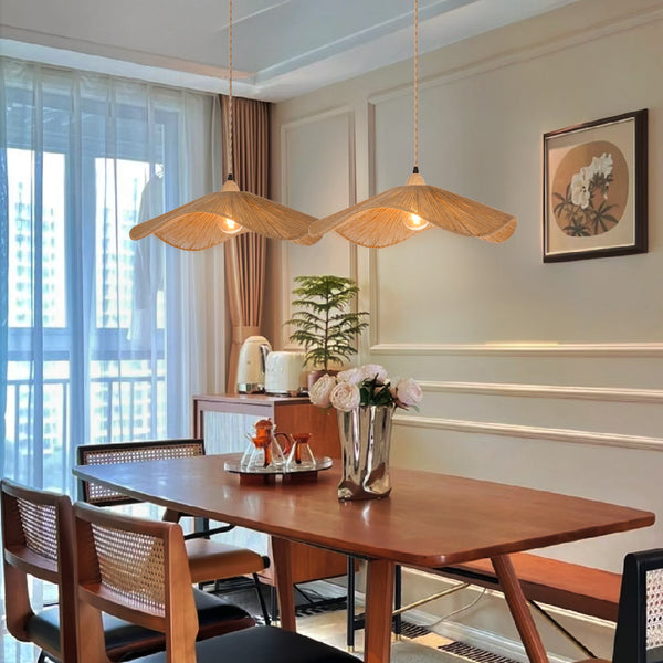 Handcrafted Hemp Rope Pendant Light Kitchen Island Hanging Fixture
