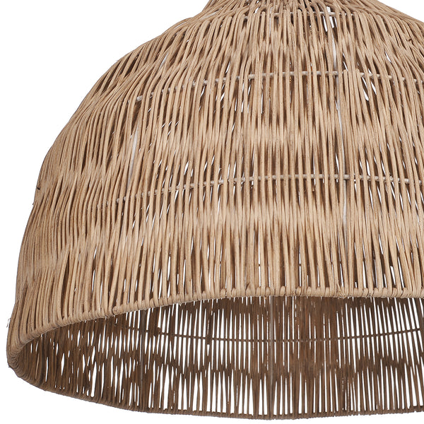 Duplex Loft Rattan Pendant Lamp Modern Villa Wabi-Sabi Chandelier