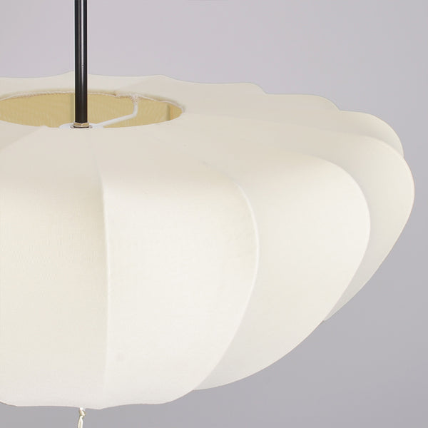 Medieval Fabric Pendant Lamp French Vintage Living Room Chandelier