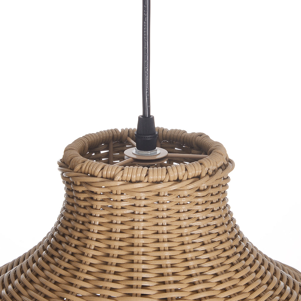 Weatherproof Woven Pendant Lamp Outdoor Courtyard & Garden Lighting