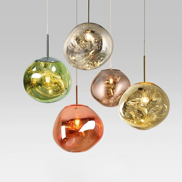 Designer Lava Chandelier Luxury Loft & Stairwell Pendant Light
