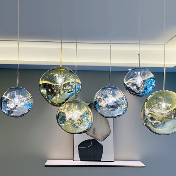 Designer Lava Chandelier Luxury Loft & Stairwell Pendant Light