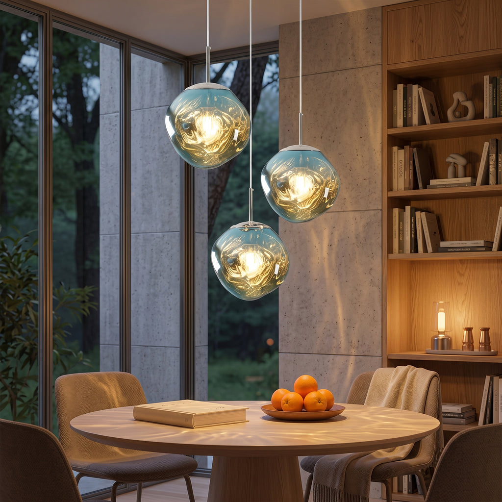 Designer Lava Chandelier Luxury Loft & Stairwell Pendant Light
