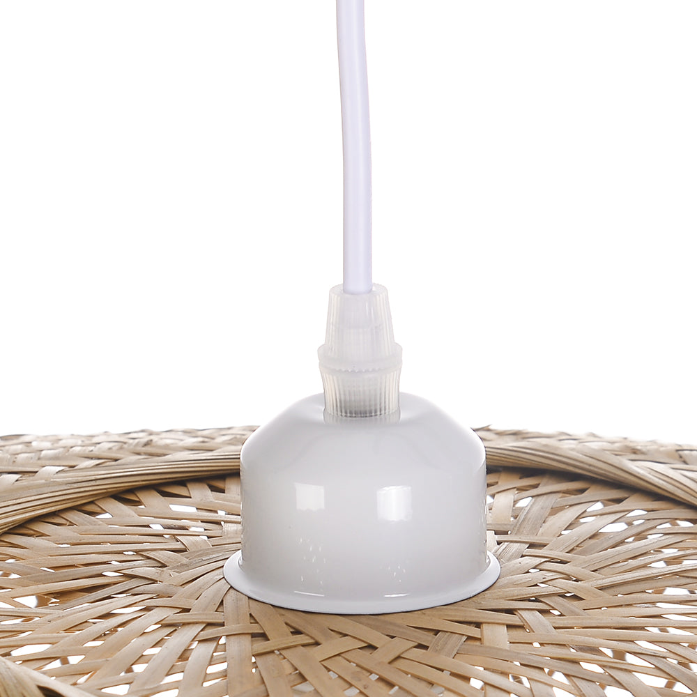 Woven Bamboo Pendant Light Bird Nest Chandelier