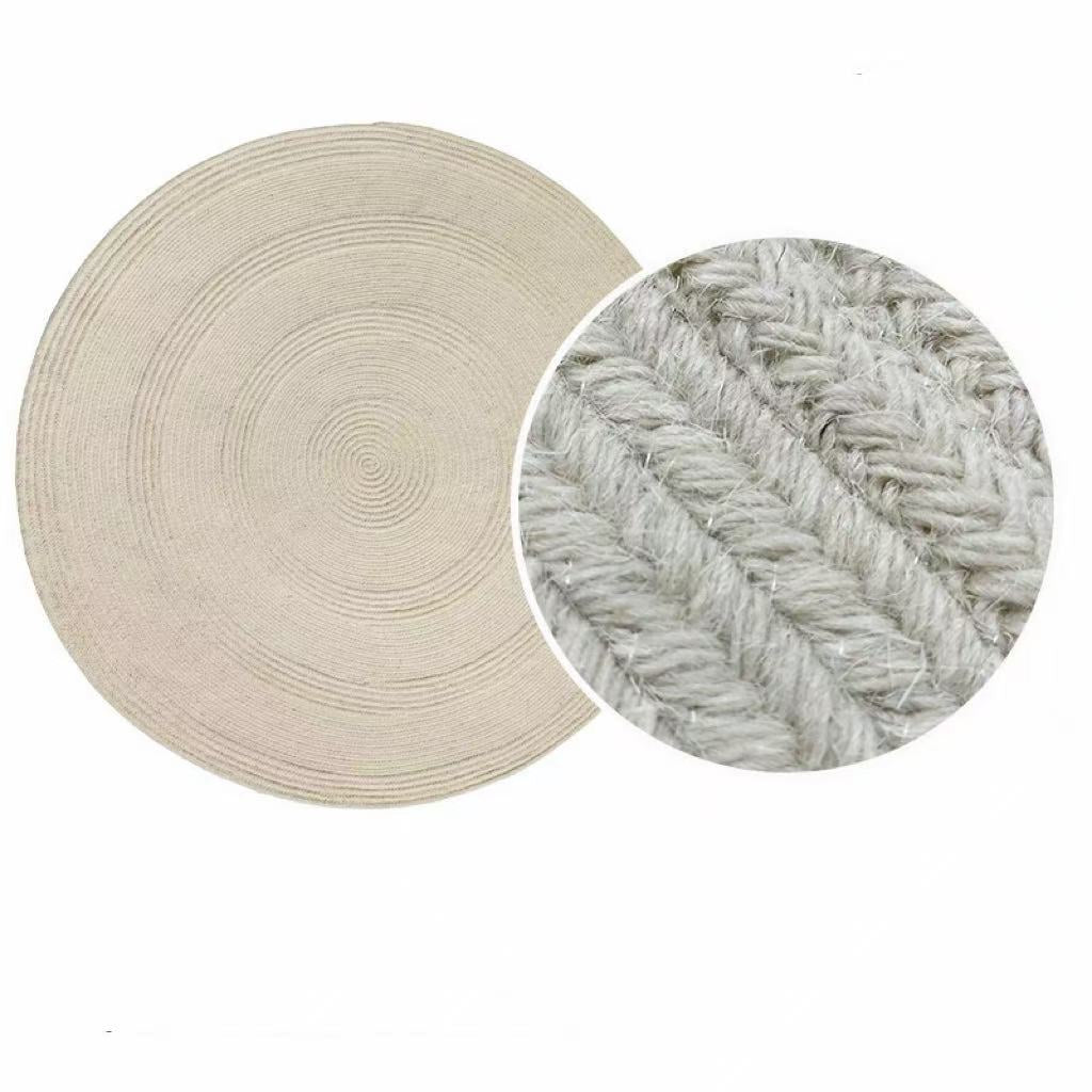 Modern Minimalist Hand-Woven Wool Rug