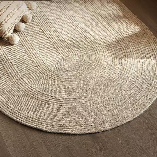 Modern Minimalist Hand-Woven Wool Rug