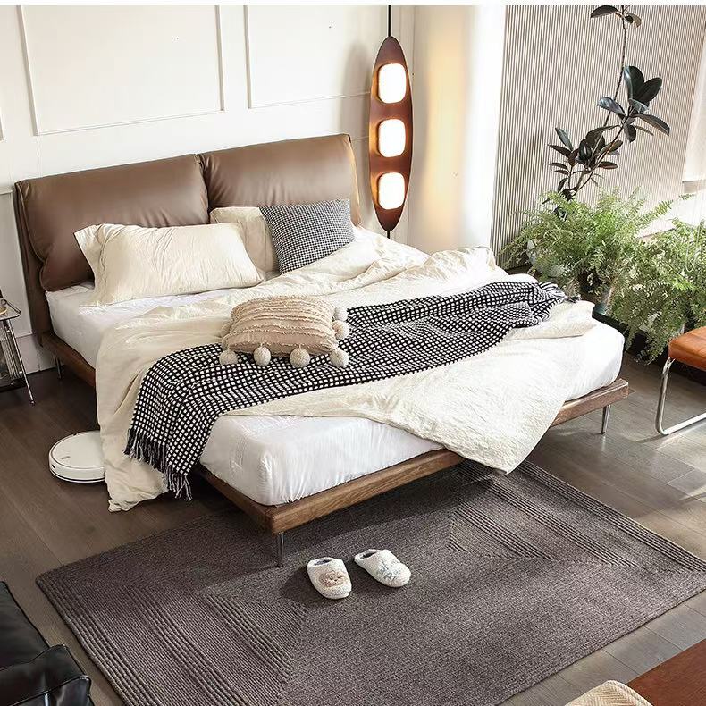Modern Minimalist Hand-Woven Wool Rug Secondary image