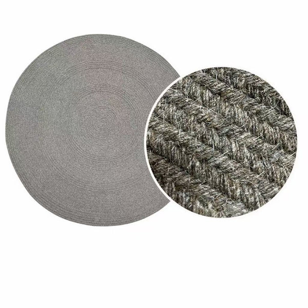 Modern Minimalist Hand-Woven Wool Rug