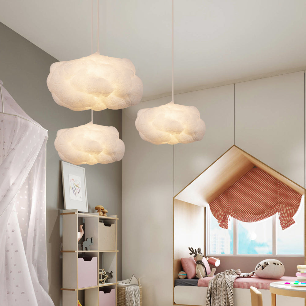 White Cloud Pendant Light Kids Room & Nursery Chandelier Main image