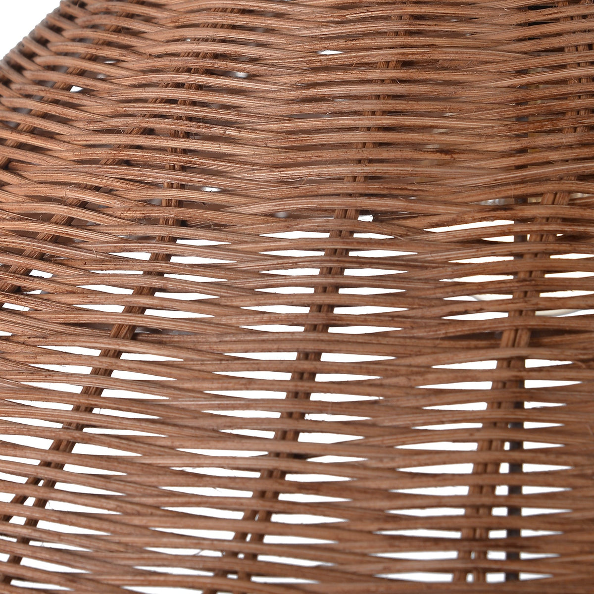 Hand-Woven Rattan Umbrella Pendant Light Farmhouse Retro Chandelier