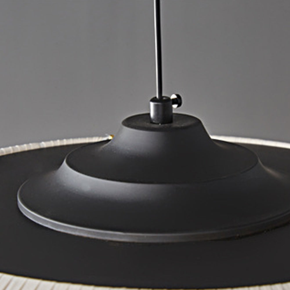 Modern French Fabric Pendant Light Dining Room Chandelier