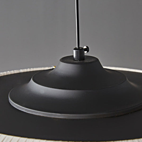 Modern French Fabric Pendant Light Dining Room Chandelier