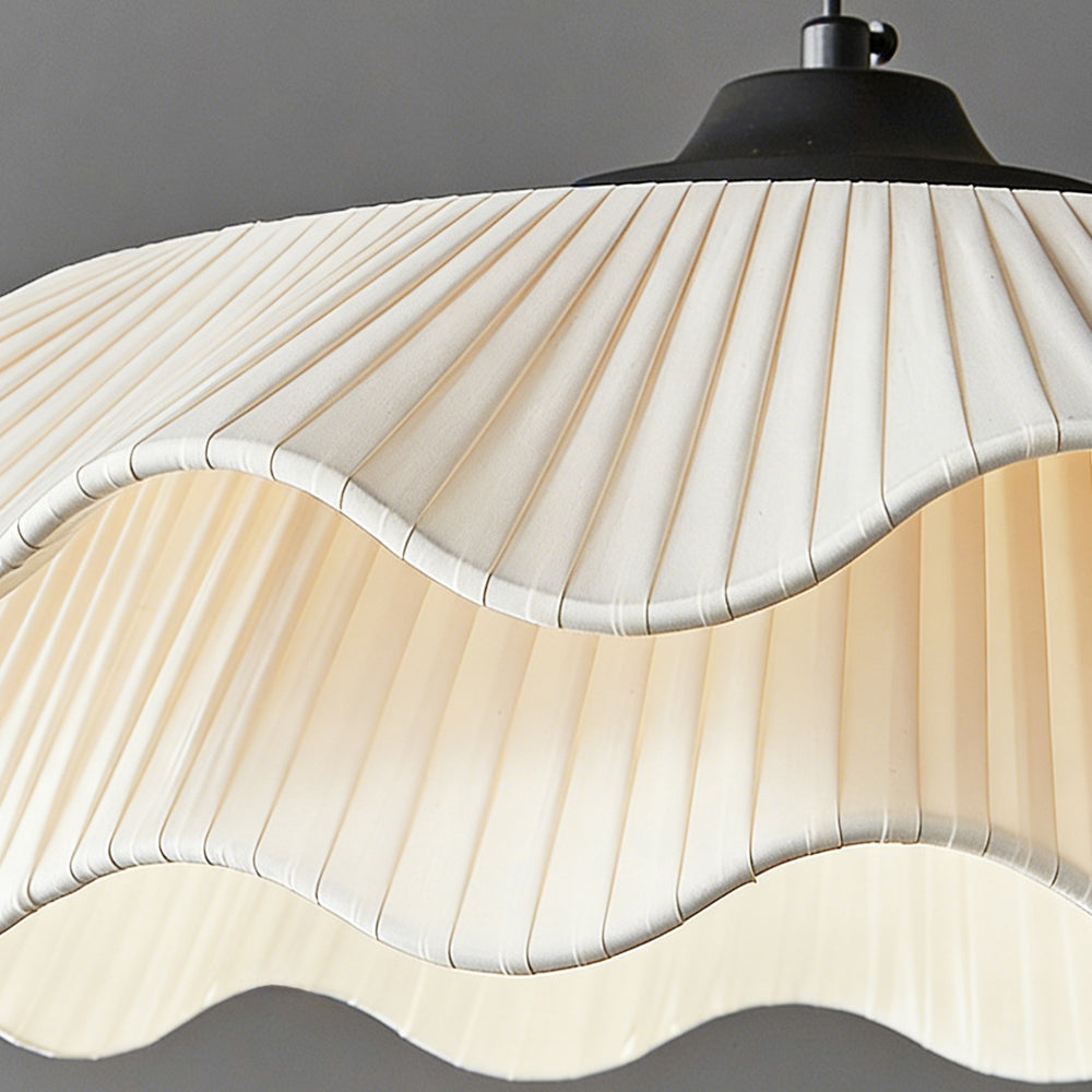 Modern French Fabric Pendant Light Dining Room Chandelier