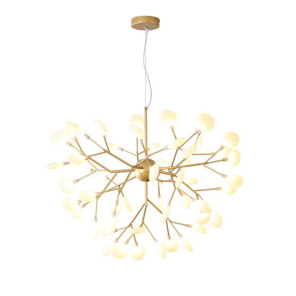 Modern Firefly LED Chandelier Nordic Leaf Branch Pendant Light