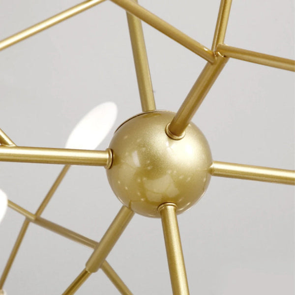 Modern Firefly LED Chandelier Nordic Leaf Branch Pendant Light
