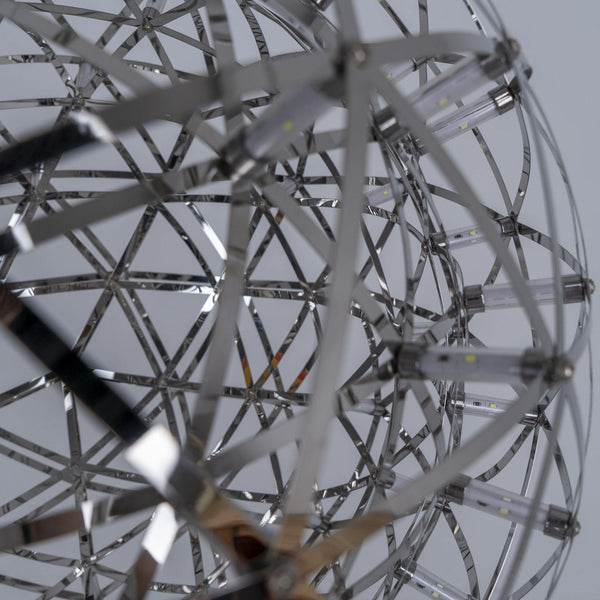 Stainless Steel LED Firework Pendant Light Raimond-Style Chandelier