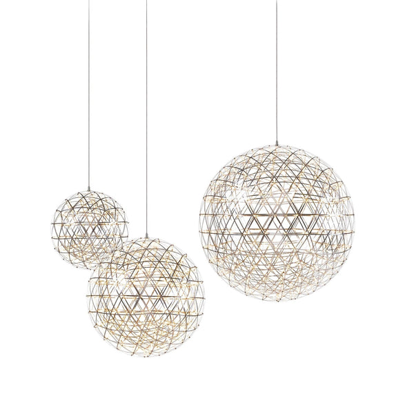 Stainless Steel LED Firework Pendant Light Raimond-Style Chandelier