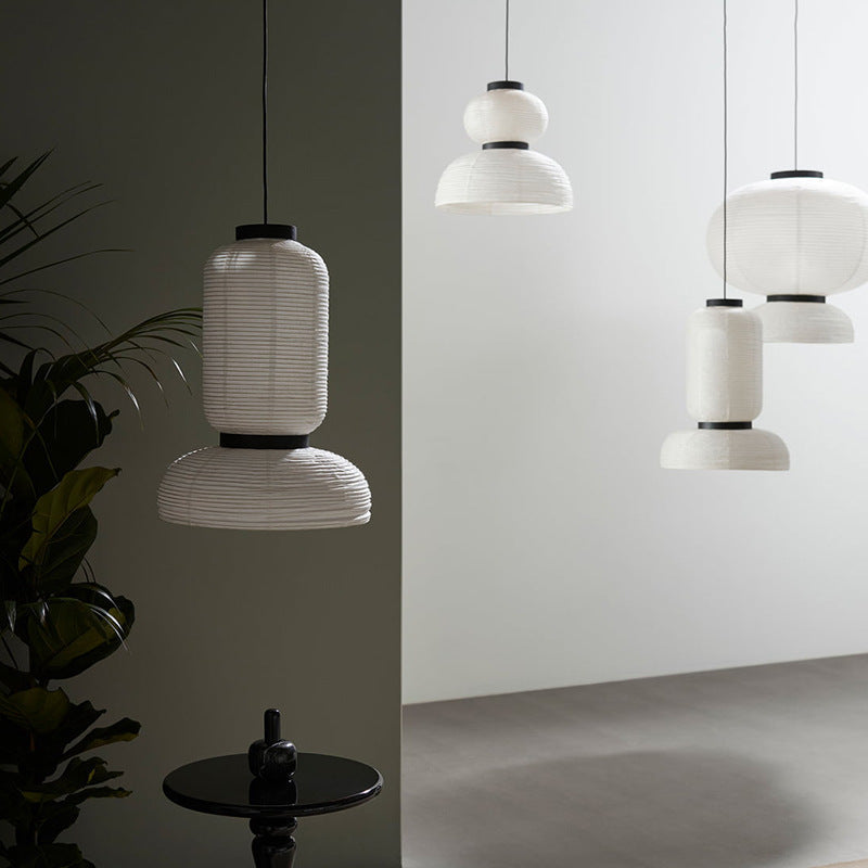 Formakami JH5 Paper Pendant Light Japandi Lantern Chandelier