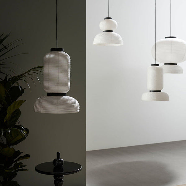 Formakami JH5 Paper Pendant Light Japandi Lantern Chandelier