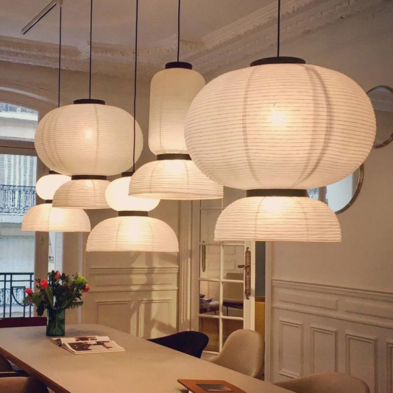 Formakami JH5 Paper Pendant Light Japandi Lantern Chandelier