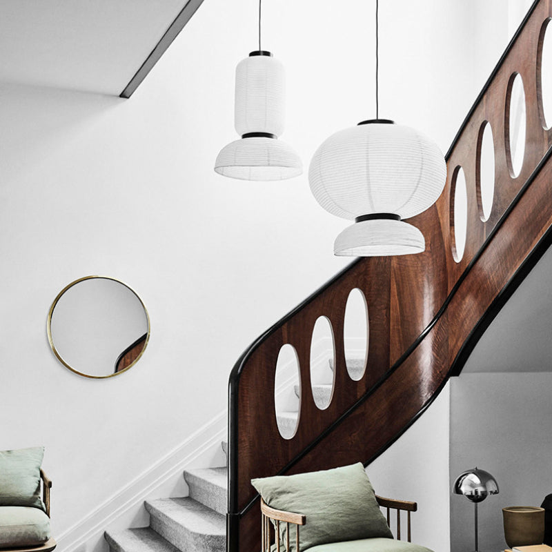 Formakami JH5 Paper Pendant Light Japandi Lantern Chandelier