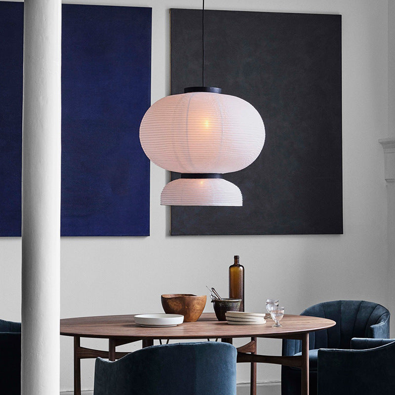Formakami JH5 Paper Pendant Light Japandi Lantern Chandelier