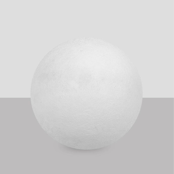 Solar Powered Moon Globe Lamp Outdoor IP65 Waterproof Hemp Fiber Light