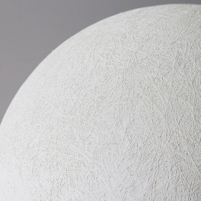 Solar Powered Moon Globe Lamp Outdoor IP65 Waterproof Hemp Fiber Light