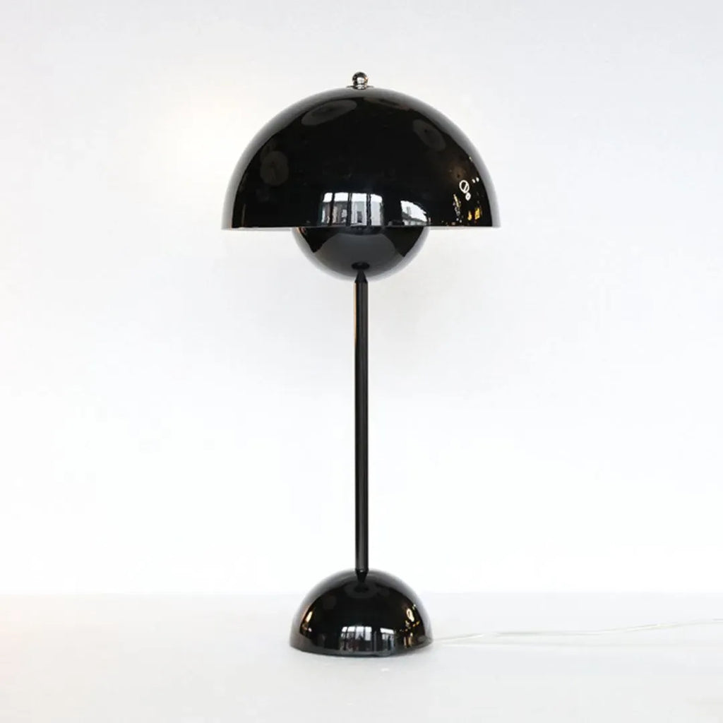 Danish Design Flowerpot Table Lamp Mushroom Metal Desk Lamp