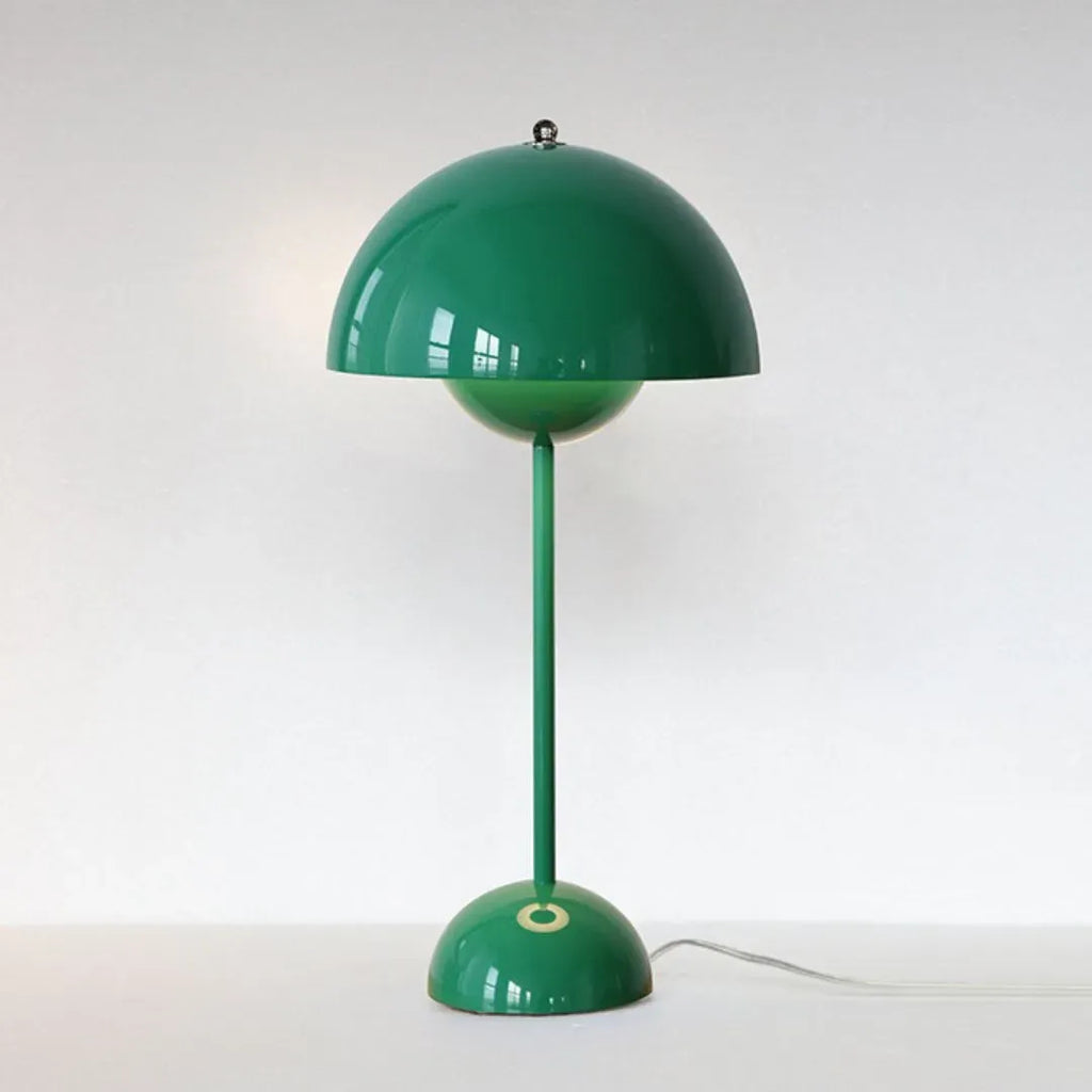 Danish Design Flowerpot Table Lamp Mushroom Metal Desk Lamp