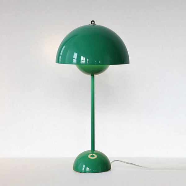 Danish Design Flowerpot Table Lamp Mushroom Metal Desk Lamp