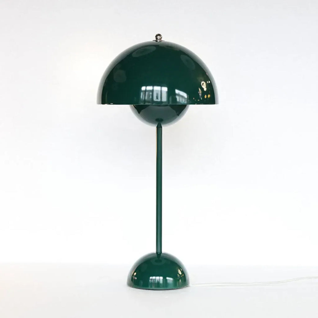 Danish Design Flowerpot Table Lamp Mushroom Metal Desk Lamp