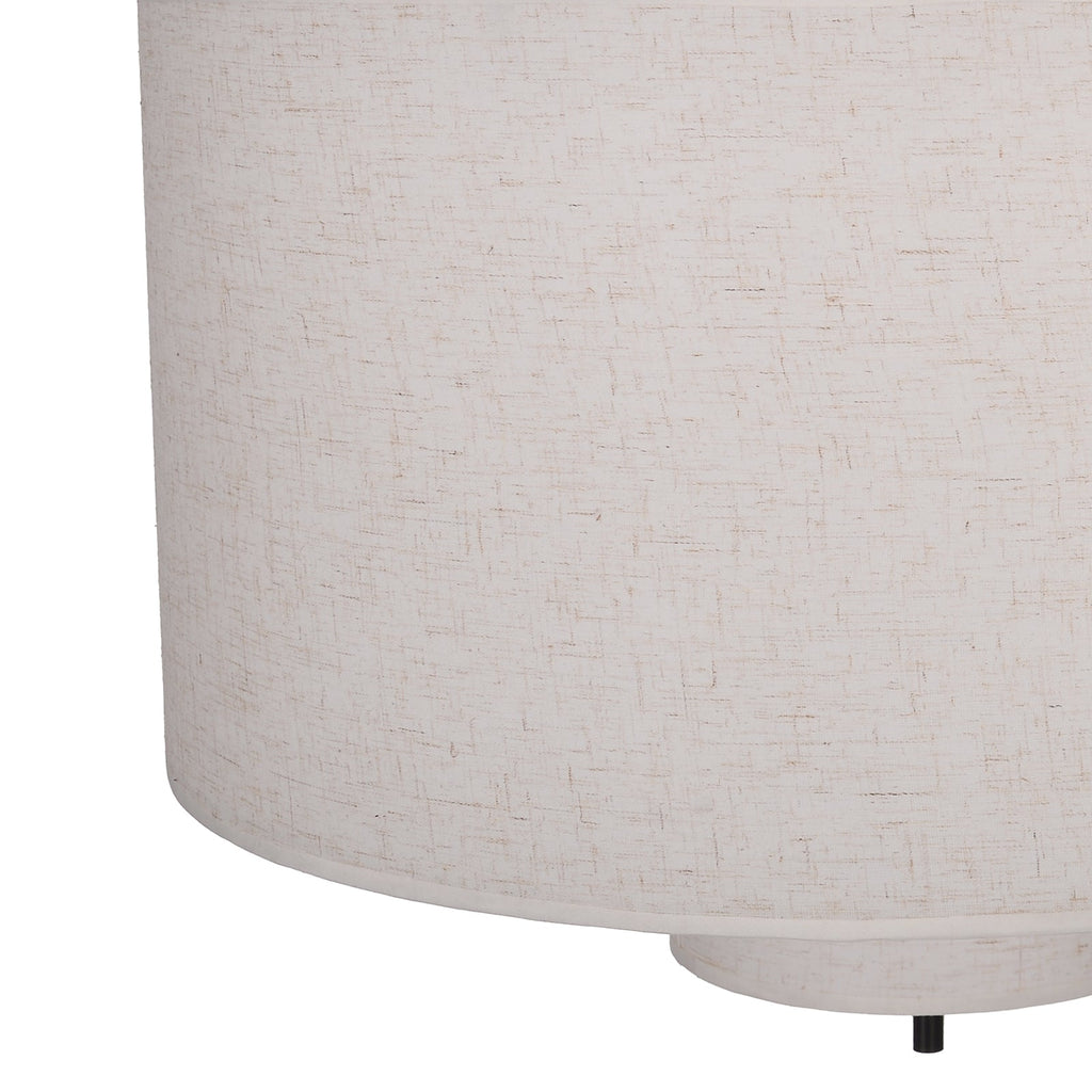 Modern Fabric Cylinder Pendant Light Minimalist Drum Chandelier