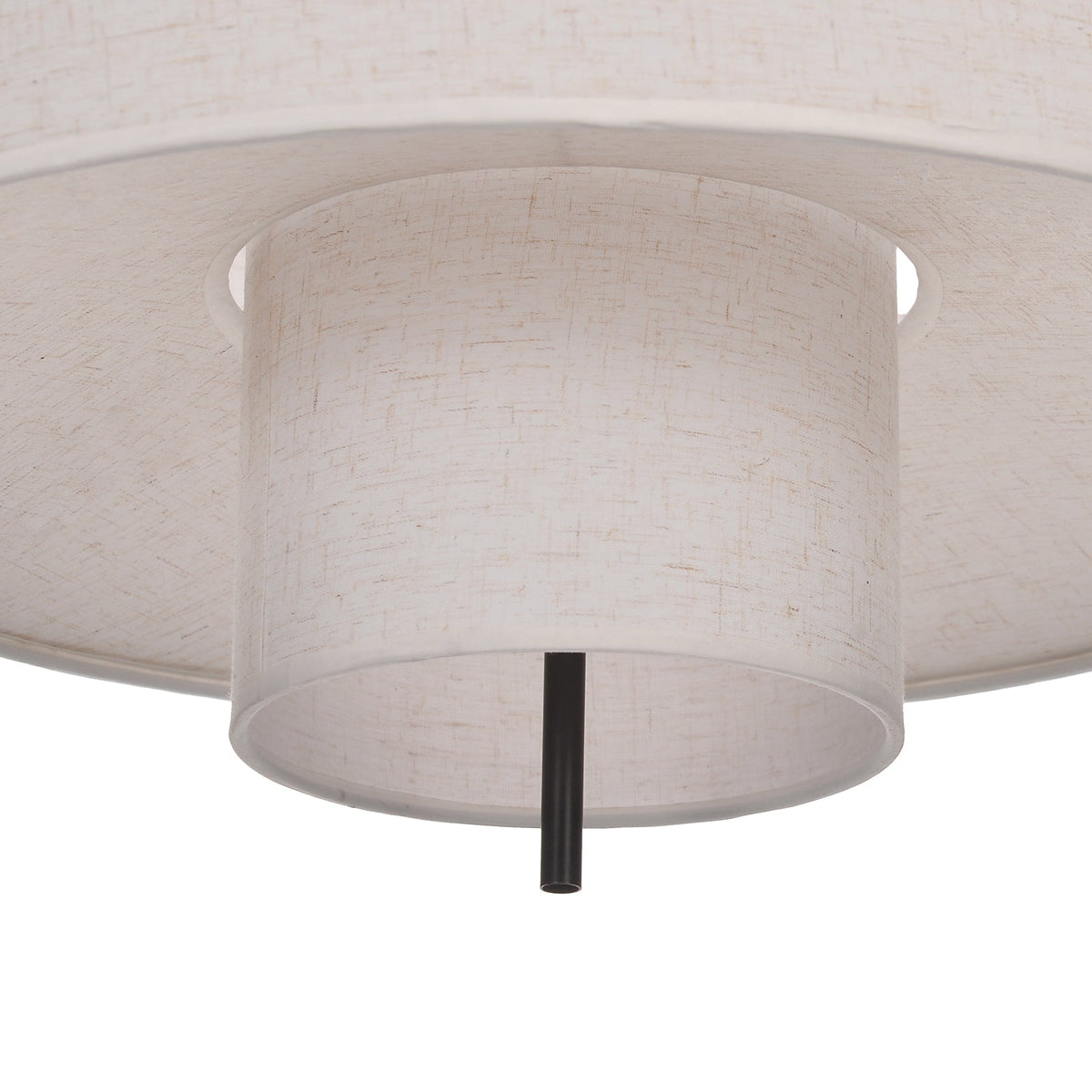Modern Fabric Cylinder Pendant Light Minimalist Drum Chandelier