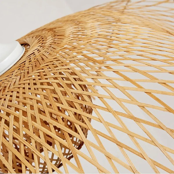 High-Quality Bamboo Pendant Light Wicker Lampshade