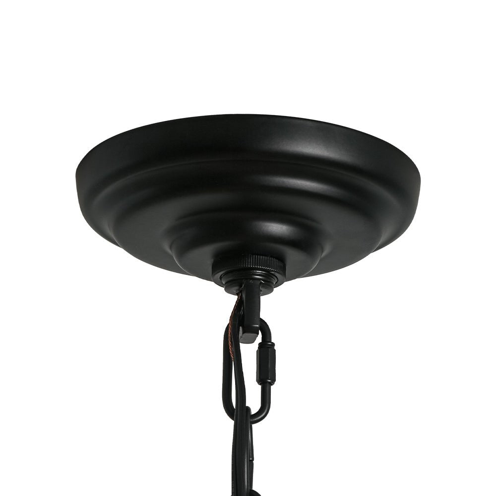 Modern Farmhouse 9-Light Candlestick Tiered Chandelier