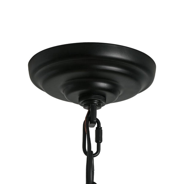 Modern Farmhouse 9-Light Candlestick Tiered Chandelier
