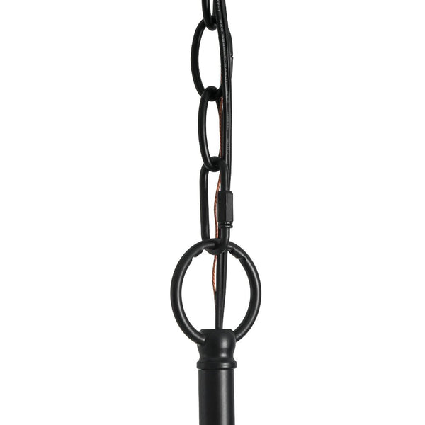 Modern Farmhouse 9-Light Candlestick Tiered Chandelier