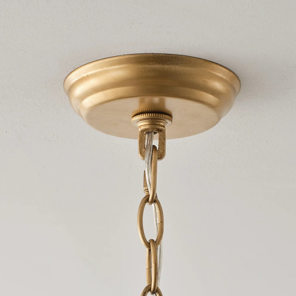 Organic Boho 5-Light Dimmable Bowl Chandelier Wabi-sabi Pendant Light