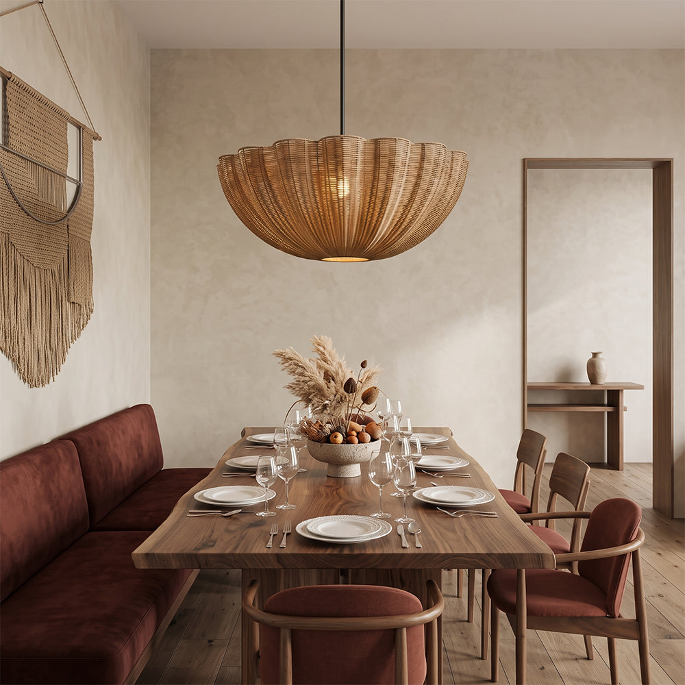 Wabi sabi Pendant Globe Hanging Light for Dining Room & Kitchen Secondary image