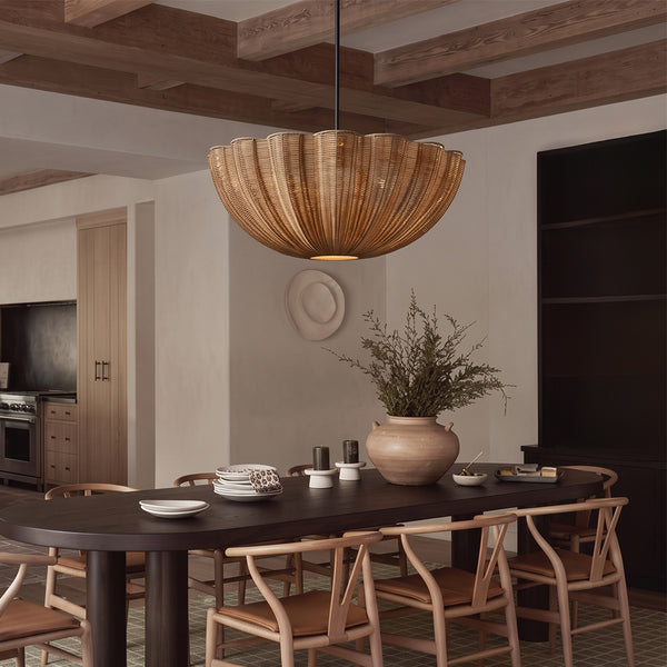 Wabi sabi Pendant Globe Hanging Light for Dining Room & Kitchen