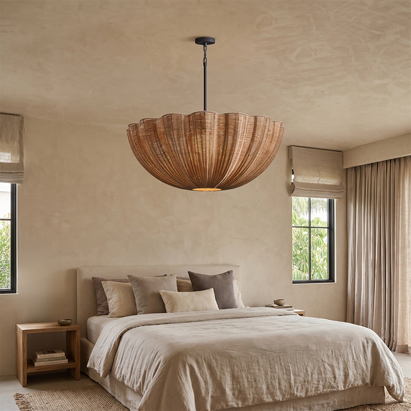 Wabi sabi Pendant Globe Hanging Light for Dining Room & Kitchen